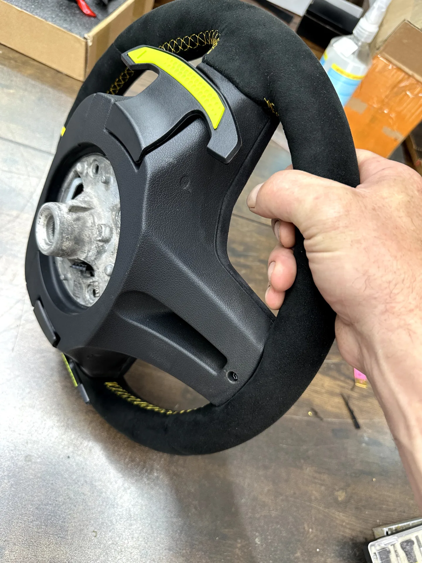 BMW M Paket Lenkrad neu beziehen AMMARO Atelier