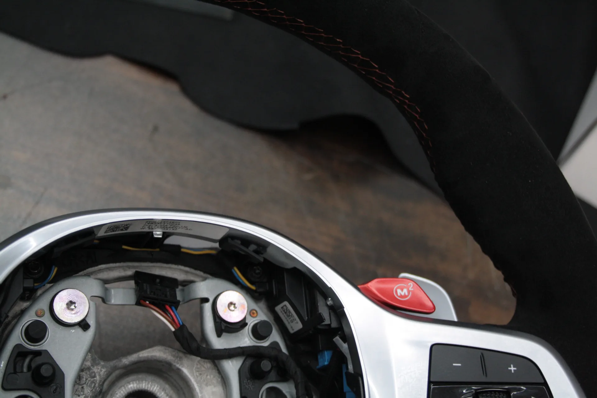 BMW M5 Competition Lenkrad neu beziehen AMMARO Atelier